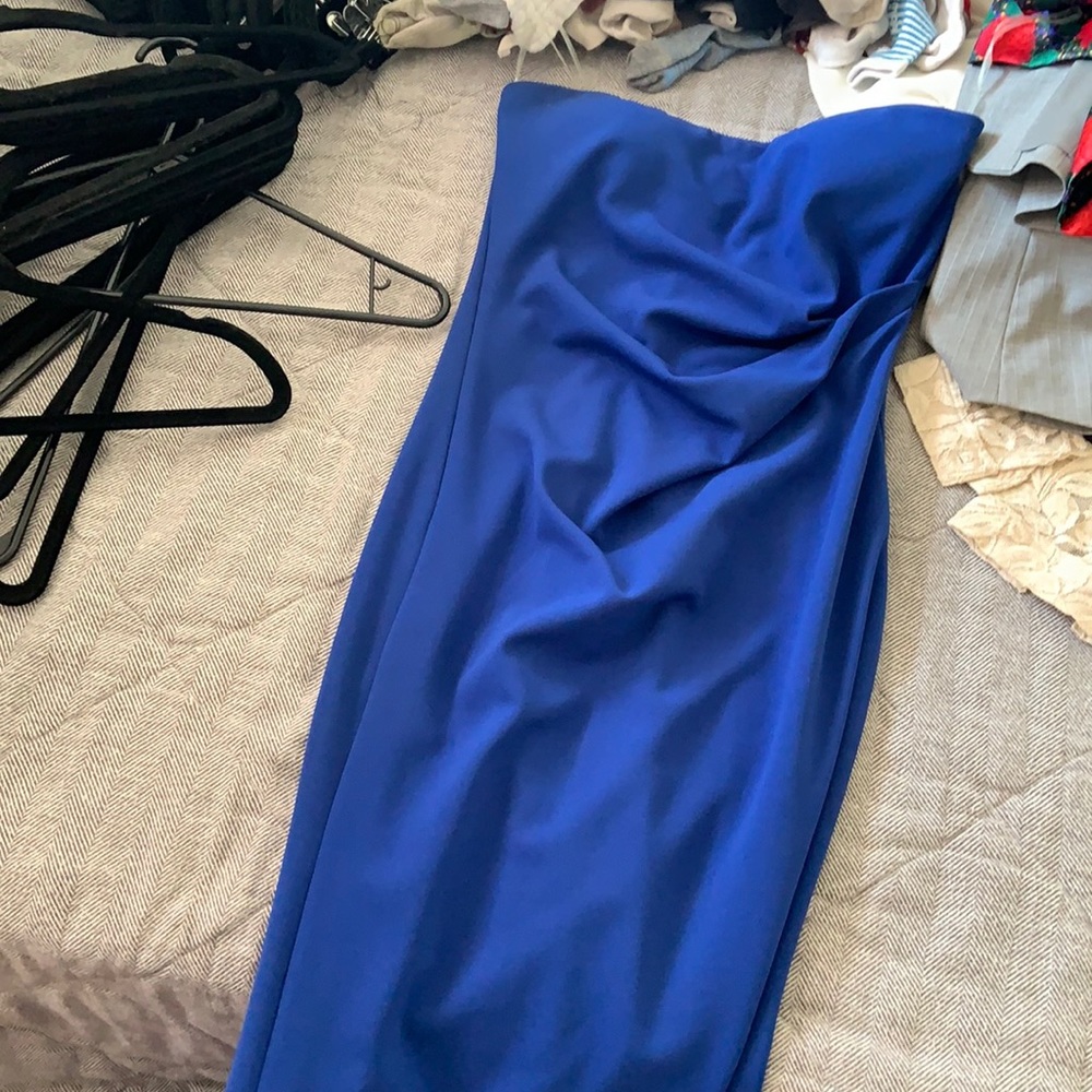 Windsor Blue Floor Length Gown